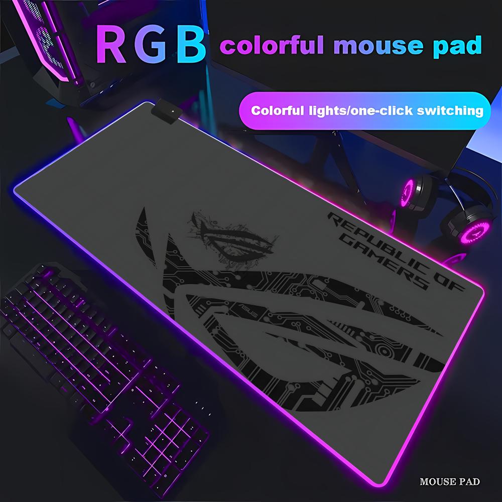 1pc Large Gaming HYBXAXC RGB C - Desk Setup Designer recension och pris