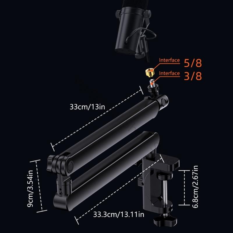 96BA Sturdy Mic Suspension Boo - Desk Setup Studio recension och pris