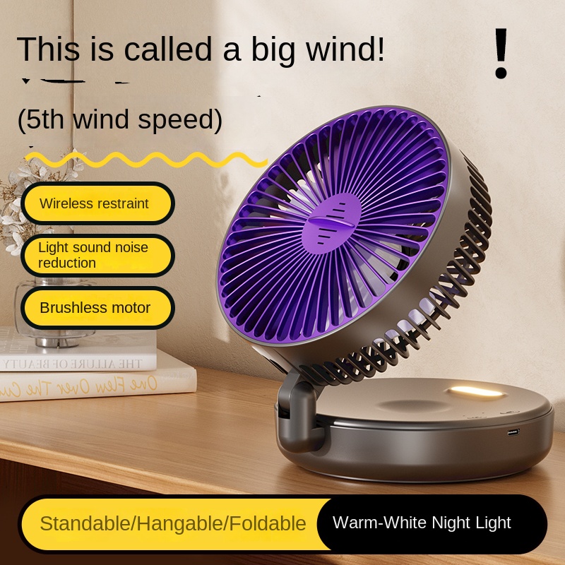 5000mAh Foldable Glow-in-the-D - Desk Setup Dark recension och pris